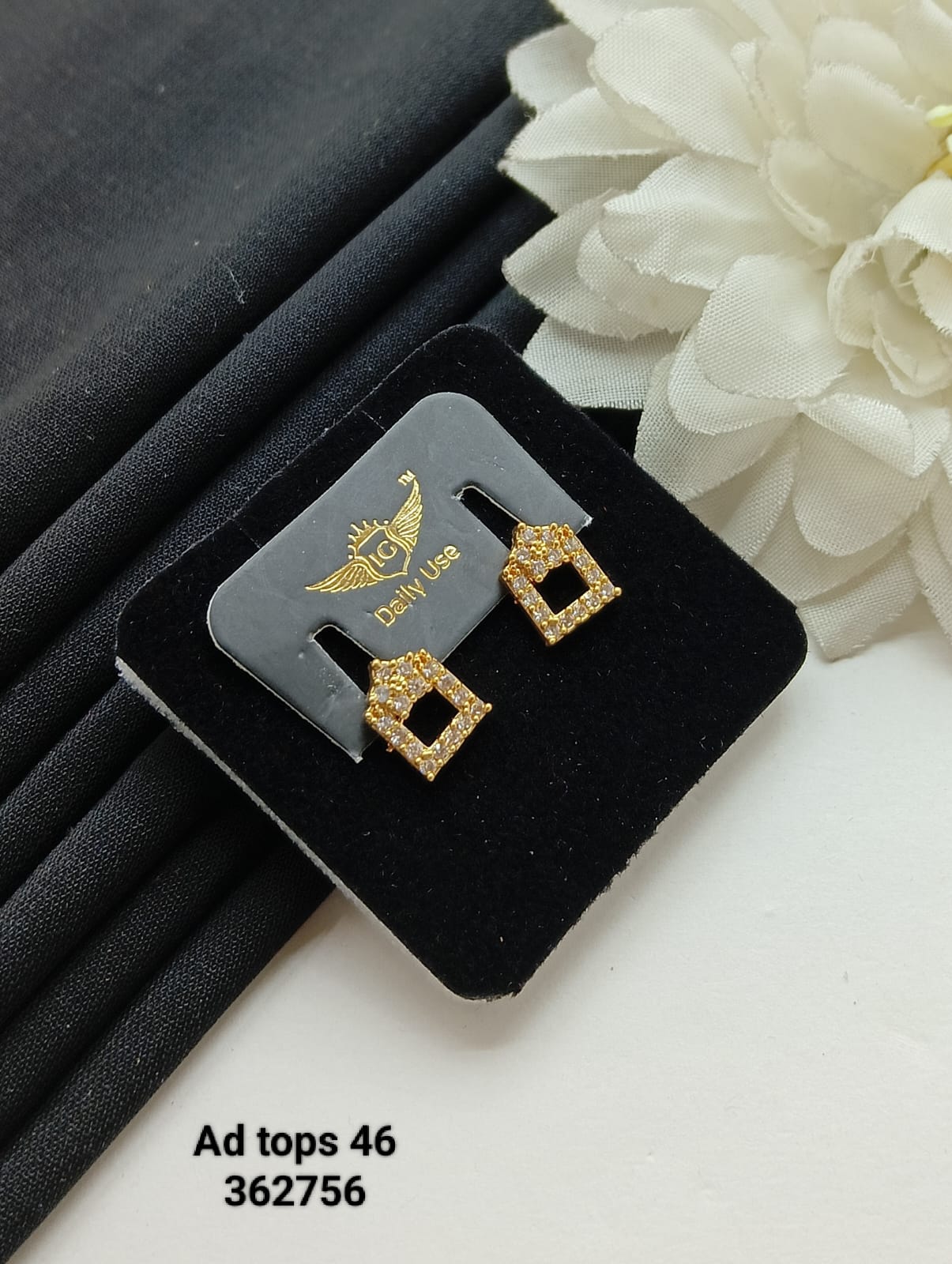 Ira Long Latkan Drop Earrings